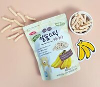 (339) BEBEST bánh gạo que bổ sung canxi vị chuối 40g (6m+) - Gói