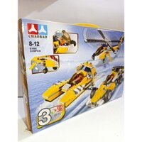 [339 CHI TIẾT-HÀNG CHUẨN] Lắp Ráp Xếp Hình Lego lắp ghép máy bay trực thăng chiến đấu