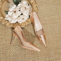 34-43 Giày Nữ Size Lớn Giày Cao Gót Stiletto Giày Cao Gót Mũi Nhọn Giày Nữ