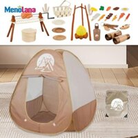 34 Bộ Nấu Ăn Cắm Trại Trẻ Em Có Lều Phát Triển Đồ Chơi Cắm Trại Thực Tế