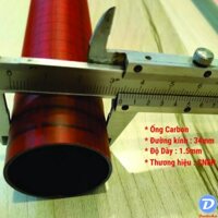 [34x1490]Ống Carbon rỗng