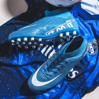 35-44 FG Soccer Shoes Cổ CAO GIÀY ĐÁ BÓNG SÂN CỎ NHÂN TẠO giay da banh cr7 mercurial football shoes Just Do it