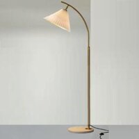 35 - DD17: Đèn cây đứng đầu giường/ bàn - KT: Ø350mm ( Chóa đèn) x W550mm x H1600mm - Bóng đèn E27 x 1 bóng
