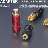 3.5 ra hoa sen coaxial cắm cho iBasso DX220 DX200 DX150 DX120 DX160 DX80 DX90 - 3.5mm to SPDIF