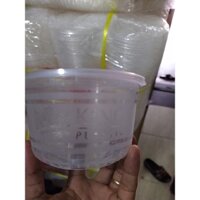 35 thố nhựa lớn tròn có nắp 700ml đựng hủ tiếu phở bánh canh