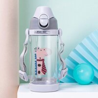 350 Ml Tritan Hoạt Hình Cho Bé Uống Nước Ống Hút Cốc Trẻ Em Nước Ép Đào Tạo Chai Lọ Trẻ Sơ Sinh Trẻ Em Học Bình Tập Uống Có 2 Nắp Đậy