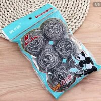 [350] Túi 6 miếng cước chà xoong nồi