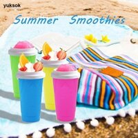 350ml Slush Chilled Slushy Maker Cốc làm mát nhanh Sữa lắc Chai Smoothie Cup