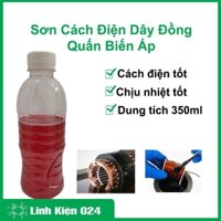 350ml Sơn Cách Điện Dây Đồng Quấn Biến Áp Động Cơ Chống Xước