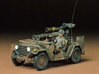 35125 Mô hình quân sự xe Jeep 1/35 SCALE U.S. M151A2 w/TOW LAUNCHER