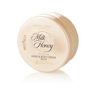 35484 Oriflame – Dưỡng thể và dưỡng da tay 2 trong 1 Milk & Honey Gold Nourishing Hand & Body Cream Small Pack