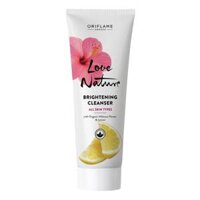 35905 Oriflame – Sữa rửa mặt Brightening Cleanser with Organic Hibiscus Flower & Lemon