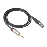 3.5mm 18 inch TRS Stereo Male to XLR Female Adapter Cable Cord - 1m