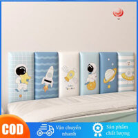 [35mm độ dày] Xốp dán tường hoa văn khổ lớn 20cm*50cm, Miếng dán tường 3d