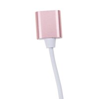 3.5mm Headphone Audio Adapter Charger Cable For IPhone 7 8 Plus X - Rose Gold