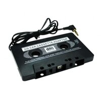 3.5mm Jack Stereo to Car AUX Audio Cassette Tape Adaptor Converter in Black - intl