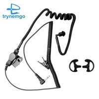 3.5mm Tai Nghe Monaural Lò Xo Ống Khí Thay Thế Walkie Talkie Nút Tai Thay Thế Cho Đài Phát Thanh Tai Nghe Tai Nghe