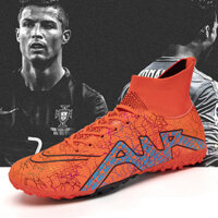 36-45 Bé Trai Bé Gái Bóng Đá Cleats Trẻ Em FG / TF Giày Bóng Đá CR7 Cao Cấp Huấn Luyện Thanh Niên Bóng Đá Cleats Giày Bóng Đá Ngoài Trời