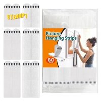 36 Cặp (72 Món) Khung Ảnh Dán Đặc Biệt Để Treo Tường Mà Không Đục Lỗ Và Miếng Dán Ma Thuật Hai Mặt Dễ Dàng Lắp Đặt