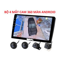 360 Camera toàn cảnh Màn hình hiển thị xe Android 360 ° Camera toàn cảnh Trước/Sau/Trái/Phải