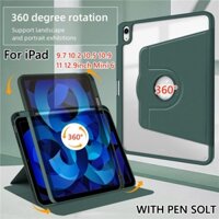 360° Ốp Máy Tính Bảng Xoay Thông Minh Cho IPad 10th 2022 Air 5 10.9 2018 9.7 5 / 6th Air 2 7 / 8 / 9th 10.2 2021 Mini 6 Pro 11 12.9 Inch IPad