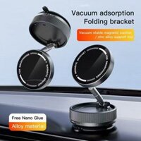 360° Xoay Chân Không Hút Từ Tính Cốc Điện Thoại Gắn Có Thể Gập Lại Từ Tính Giá Đỡ Điện Thoại Xe Hơi Phòng Tập Gym Gương Tắm Giá Đỡ Điện Thoại