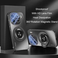 360° Xoay Từ Đứng Ốp Lưng Điện Thoại VIVO IQOO 12 IQOO12 Pro 5G Vỏ Chống Sốc Tản Nhiệt Giá Đỡ Vỏ Bảo Vệ Camera Phim Vỏ Điện Thoại
