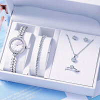 3601 Người Bộ Sưu Tập Nàng Tiên Cá Bộ Đồng Hồ Nữ Ánh Sáng Sang Trọng Tinh Tế Thạch Anh Đồng Hồ Nàng Tiên Cá Vòng Tay Nữ / 3.25