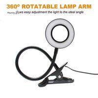 360°Đèn bàn đọc sách linh hoạt cho bàn làm việc trên giường -A