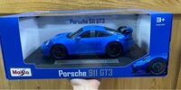 36458 Xe 1/18 2022 Porsche 911 GT3 Blue