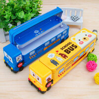 3652 Người Khen ngợi Học sinh tiểu học Hộp văn phòng phẩm Hộp đựng bút chì đa chức năng Mẫu giáo Trẻ em Nam Nữ Hộp văn phòng phẩm Sáng tạo Hộp đựng bút chì ô tô dễ thương qian06 3.20