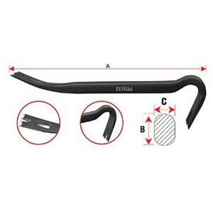 THANH XÀ BENG TOTAL THT431362, 36"/910MM