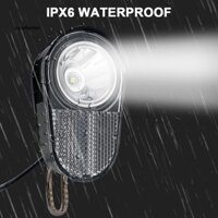 36v 48V Đèn pha xe đạp điện 3W Đèn pha phía trước Phụ kiện xe đạp [warmhome11.vn]