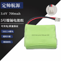 3.6V 700mAh XH2.54 Đầu nối Pin NiCd có thể sạc lại Bộ pin đồ chơi điện bán buôn