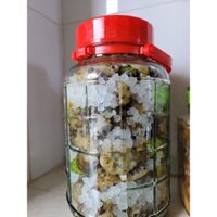 3,7 kg nhàu ngâm đường cát vàng/ đường phèn, nhàu gửi như hình cuối