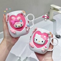 [3706 người khen ngợi] Cốc đánh răng dễ thương cốc súc miệng bé gái hellokitty cốc súc miệng hoạt hình bé gái giá trị cao