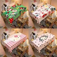 [3749 Người Đã Thu Thập] Khăn trải bàn hoạt hình cho sinh viên ký túc xá, giá rẻ, chống bụi bẩn, trang trí bàn ăn cho nhà ở cho thuê