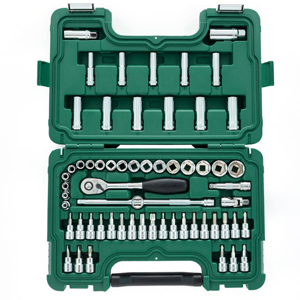 Bộ tuýp 58 chi tiết Sata 09004, 3/8"