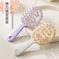 3844 Người Khen ngợi Tay Cầm Dài Nữ Dầu Gội Lược Silicon Bàn Chải Làm Sạch Đầu Trầy Xước Sebum Massage Chống Ngứa Dầu Gội Kinh Tuyến Dụng Cụ Tiện Dụng20250222
