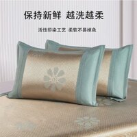 3846 Người Bộ Sưu Tập Ice Mây Vỏ Gối Ice Silk Phong Bì Vỏ Gối Nước Sinh Viên Đơn Đôi Vỏ Gối Ice Silk 25.23.28