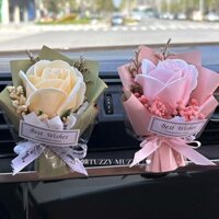 3866 Lần Mua Lại Xà Phòng Hoa Hồng Hoa Xe MINI Bó Hoa Nhỏ Mô Phỏng Love Express MINI Hướng Dương Chụp Đạo Cụ Hương Liệu CZ01