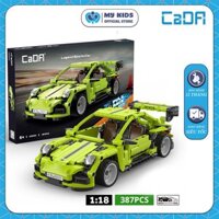 387 Miếng Ghép | Đồ Chơi Lắp Ráp LEGO Kéo Cót Chạy Đà Xe Thể Thao Legend - CADA C52024W