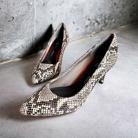 3871-Size 37.5-38-ROCKPORT python leather pumps-Giầy cao gót nữ-Mới/chưa sử dụng