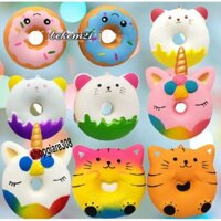 [38CM-ĐẠI KHỔNG LỒ] Squishy kem ốc quế MÀU XANH CỐM khổng lồ cực đại 38cm