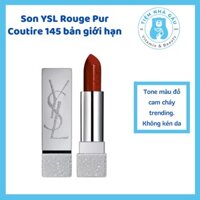 [3.8g - Fullsize] Son Môi YSL Rouge Pur Coutire 145 Limited, màu đỏ cam cháy
