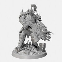 38MM 50MMResin Soldier Assembly Model War Hammer40KWhite Mold Self-Assembled and ColoredTD-6934/3D 2CUB