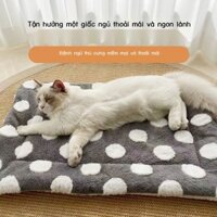 【3920Mọi Người Khen Ngợi】Thảm chó dày mùa thu đông, chăn cho mèo, giường cho thú cưng, chăn cho chó