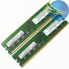 Ram sever IBM 2GB(2x 1 GB kit) PC2-3200 CL3 ECC DDR2 SDRAM RDIMM (39M5809)