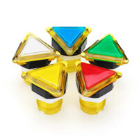 39x39x39 Triangle Direction LED Light Push Button for Arcade Game Console Controller DIY