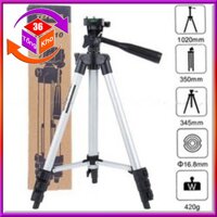 3️⃣6️⃣ Gậy Tự Sướng 3 Chân - Tripod TF3110 + Đầu Kẹp Điện Thoại Và Túi Đựng Thời Trang - Tổng Kho 36